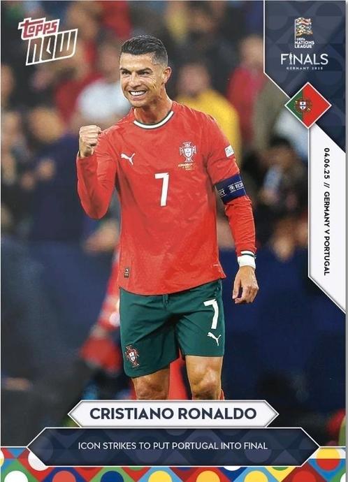 Christiano ronaldo topps now cr7, Hobby en Vrije tijd, Stickers en Plaatjes, Nieuw, Plaatje, Ophalen of Verzenden