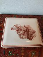 Prachtige vintage porseleinen dekseldoos van Setter Set, Ophalen of Verzenden