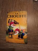 La chouffe bierplaat, Verzamelen, Ophalen of Verzenden, Zo goed als nieuw, Reclamebord, Plaat of Schild, Overige merken