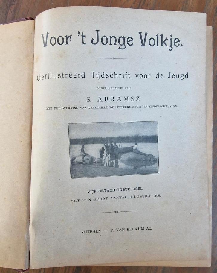 Voor 't Jonge Volkje, 85e deel, Antiek en Kunst, Antiek | Boeken en Bijbels, Ophalen of Verzenden