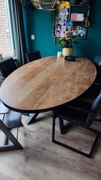 Tafel ovaal, Huis en Inrichting, Tafels | Eettafels, Ophalen, 100 tot 150 cm, 200 cm of meer, Zo goed als nieuw
