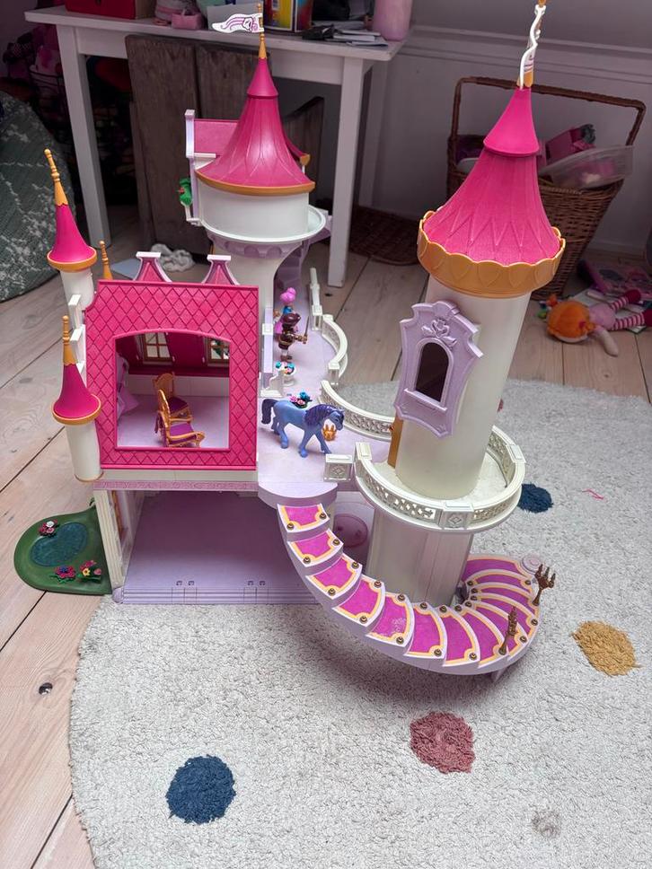 Playmobil Kasteel 5142, Kinderen en Baby's, Speelgoed | Playmobil, Zo goed als nieuw, Complete set, Ophalen