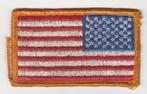 Stoffen embleem / patch vlag USA, Ophalen of Verzenden, Landmacht, Amerika, Embleem of Badge
