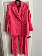 Linnen pak Marina Rinaldi - koraal roze, Kostuum of Pak, Maat 46/48 (XL) of groter, Ophalen of Verzenden, Roze