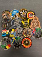 Kavel diverse emblemen Belgian Airforce, Verzamelen, Luchtvaart en Vliegtuigspotten, Nieuw, Ophalen of Verzenden, Patch, Badge of Embleem
