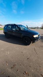 BMW X5 3.0 I AUT 2003 Zwart, Auto's, Automaat, X5, Zwart, Vierwielaandrijving