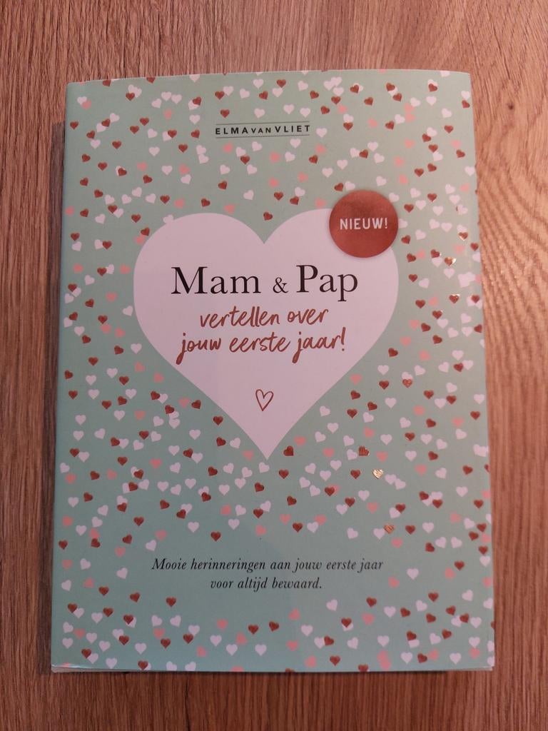 Mam & Pap Vertellen Over Jou Eerste Jaar - Hardcover, Ophalen of Verzenden, Zo goed als nieuw, Zwangerschap en Bevalling, Elma van Vliet