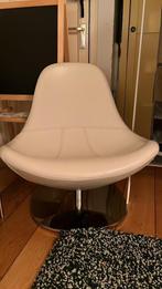 Comfy chair, Huis en Inrichting, Stoelen, Wit, Leer, Ophalen of Verzenden, Zo goed als nieuw