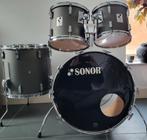 SONOR Performer 1987  shellset met originele hitech wrap, Muziek en Instrumenten, Drumstellen en Slagwerk, Ophalen, Gebruikt, Sonor