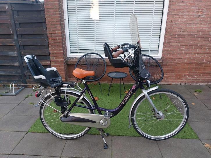 Gazelle bloom 56cm stuurslot 7 versnellingen Bobike Zitjes, Fietsen en Brommers, Fietsen | Dames | Moederfietsen, Zo goed als nieuw