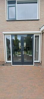 Nette dubbele deuren met zijlicht. Breedte 2760 Hoogte 2760., Ophalen, Hout, 225 cm of meer, Deurkozijn