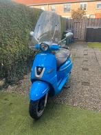 Blauwe scooter peugot django, Gebruikt, Ophalen of Verzenden, Benzine, Peugeot