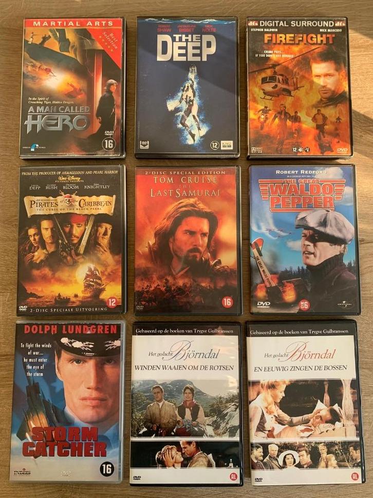 Diverse DVD's (set 5) worden ook los verkocht, Cd's en Dvd's, Dvd's | Overige Dvd's, Alle leeftijden, Ophalen of Verzenden