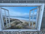 Canvas strand / venster / doorkijk xxl €20,-, Ophalen