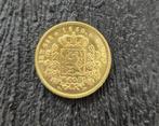 20 gulden 1850 dubbele negotiepenning replicaverzamelmunt W3, Verzenden, Koning Willem III