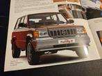 2 Brochures Ssangyong, Ophalen of Verzenden, Zo goed als nieuw, Overige merken