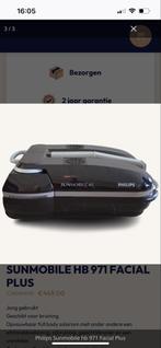 Philips Sunmobile Inklapbare Zonnebank, Witgoed en Apparatuur, Zonnebanken en Gezichtsbruiners, Ophalen, Gebruikt, Zonnebank enkelzijdig