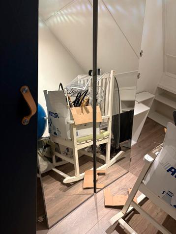 IKEA Pax Kast Spiegel Deuren + Lades - afbeelding 2