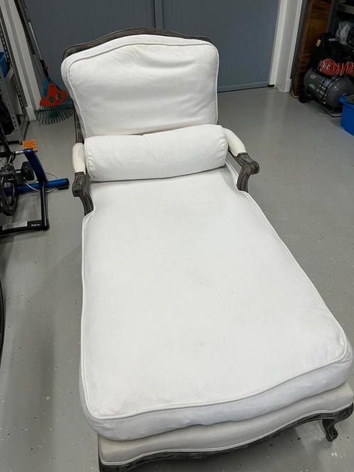 Te koop chaisse longue landelijke stijl, Huis en Inrichting, Banken | Sofa's en Chaises Longues, Gebruikt, Eenpersoons, Minder dan 150 cm