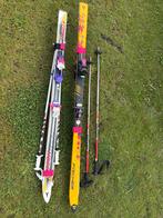 Ski's en stokken - Atomic & Fischer, 140 tot 160 cm, Gebruikt, B, Ski's