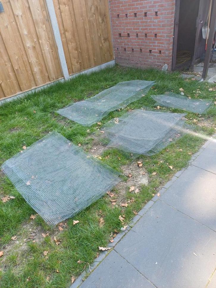 Kippengaas diverse afmetingen, Tuin en Terras, Gaas en Draad, Gebruikt, Gaas, Minder dan 10 meter, Ophalen of Verzenden