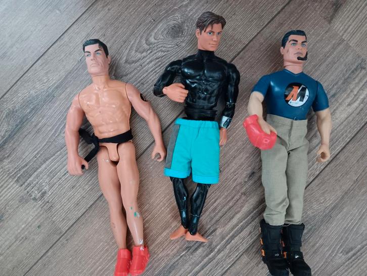 action man figuren, Kinderen en Baby's, Speelgoed | Actiefiguren, Gebruikt, Ophalen of Verzenden