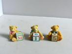 Cherished Teddies P. Hillman # 1995 - 3 beeldjes (ca. 4 cm, Ophalen of Verzenden, Zo goed als nieuw, Beeldje, Cherished Teddies