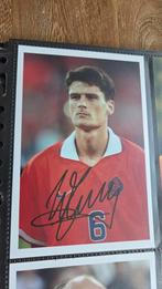 Foto originele handtekening Wim Jonk Nederland Ajax psv, Verzamelen, Ophalen of Verzenden, Zo goed als nieuw, Ajax, Spelerskaart