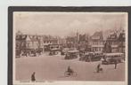 almelo marktplein met bussen, Verzamelen, Ansichtkaarten | Nederland, Verzenden, 1920 tot 1940, Gelopen, Overijssel