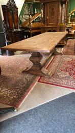Super stoere antieke kloostertafel 280 x 95, Antiek en Kunst, Ophalen