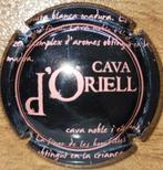 Spaanse cavacapsule D'ORIELL zwart & roze nr 01a, Verzamelen, Wijnen, Nieuw, Witte wijn, Ophalen of Verzenden, Spanje