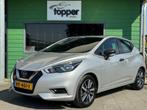 Nissan Micra 1.0L Visia / Nette Auto! / CruiseControl / Navi, Stof, Gebruikt, Euro 6, Overige kleuren