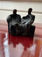 Bronzen Beeldje - Twee Figuren, Antiek en Kunst, Ophalen of Verzenden