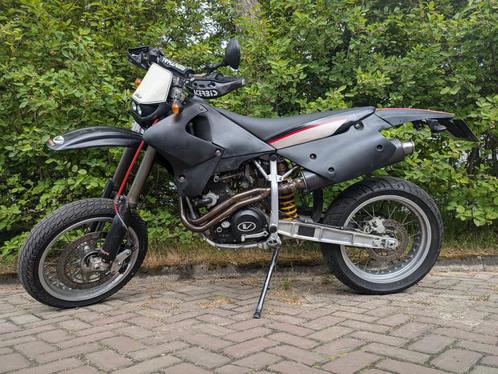 Unieke Vor vertemati 503 2001 supermoto , KTM 500 EXC, Fietsen en Brommers, Brommers | Overige merken, Ophalen
