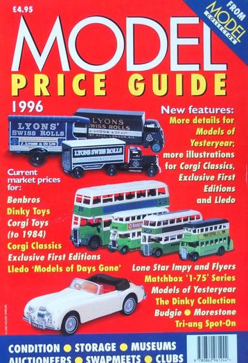 SPEELGOED AUTO`S MODEL PRICE GUIDE 1996  beschikbaar voor biedingen
