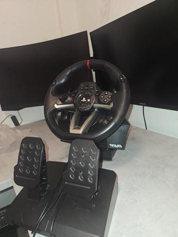 Playstation stuur en gaspedaal etc racing wheel apex beschikbaar voor biedingen