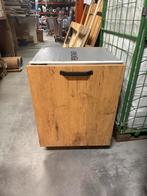 Compacte Koelkast inbouw Houten deur(paneel van oude keuken), Witgoed en Apparatuur, Koelkasten en IJskasten, Ophalen, Gebruikt