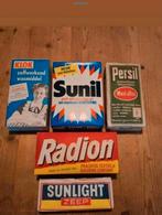 Sunlight vintage zeep Sunil Persil Klok Radion wasmiddel, Ophalen of Verzenden