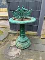 Zwaar gietijzeren vogelbad, Ophalen, Gebruikt