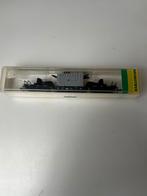 Minitrix dieplaadwagon met transformator 13298, Hobby en Vrije tijd, Transformator of Voeding, Gelijkstroom, Trix, Ophalen of Verzenden