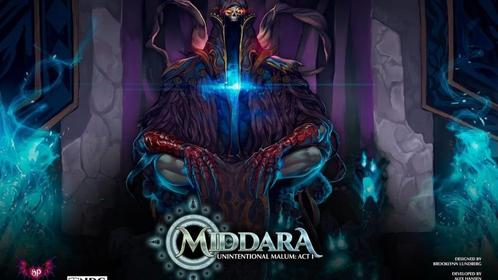 Middara: Unintentional Malum: Act 1 kickstarter, Hobby en Vrije tijd, Gezelschapsspellen | Bordspellen, Nieuw, Een of twee spelers