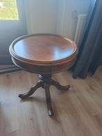 Spoed    Robuuste Bijzet- of salontafel, Huis en Inrichting, 45 tot 60 cm, Gebruikt, Rond, Ophalen of Verzenden