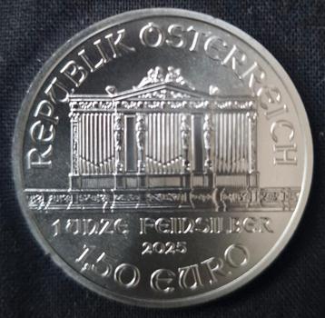 1 oz Wiener Philharmoniker Zilver Munt 2025 beschikbaar voor biedingen