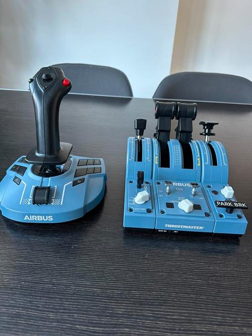 Thrustmaster TCA Captain pack X Airbus edition XBOX/PC Sim, Computers en Software, Joysticks, Zo goed als nieuw, Verzenden