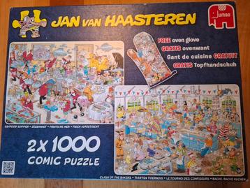 Haastra puzzel, dubbel 2x 1000 beschikbaar voor biedingen