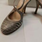 Abro nette pump grijs bruin dierenprint 1x gedragen 37 35616, Pumps, ., Ophalen of Verzenden, Abro