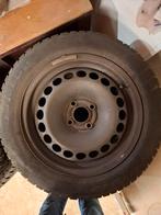 Gebruikte winterbanden met stalen velg, Auto-onderdelen, Banden en Velgen, Ophalen, Overige, Gebruikt, 15 inch