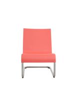 Vitra – .06 Lounge Chair by Maarten Van Severen – Rood, Ophalen of Verzenden, Zo goed als nieuw, Eén, Metaal