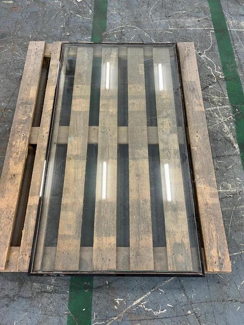 Isolerende beglazing 723x1337mm, Doe-het-zelf en Verbouw, Glas en Ramen, Gebruikt, Gevelraam of Ruit, 120 tot 160 cm, Minder dan 80 cm