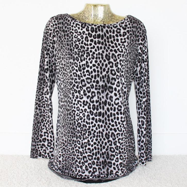 Mooie Michael Kors Jurk - 97 (L) € 65,-, Kleding | Dames, Jurken, Zo goed als nieuw, Maat 42/44 (L), Grijs, Boven de knie, Ophalen of Verzenden